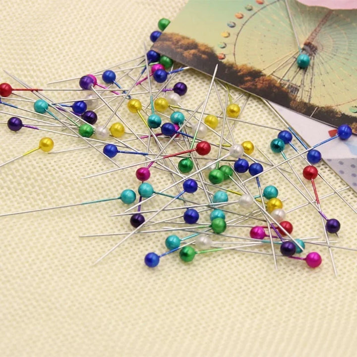 Pearl Head Sewing Pins – 480pcs Craft and Quilting Pin Box