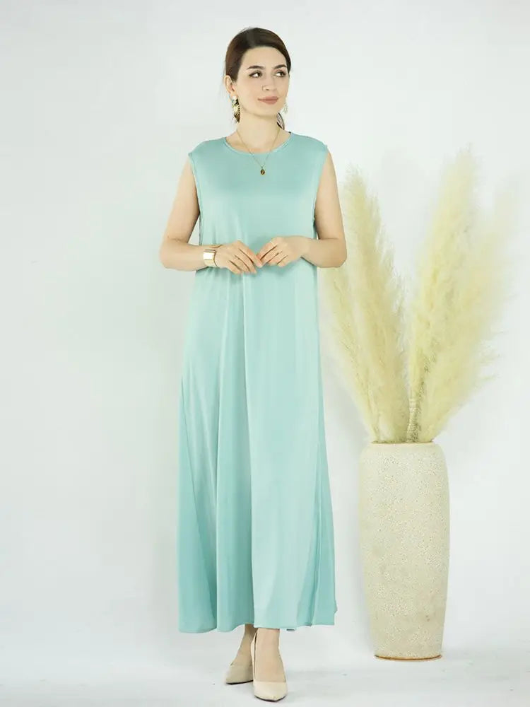 White Ramadan African Dresses Islamic Clothing For Women
