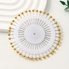 Pearl Head Hijab Pins – Set of 40 Colorful Scarf Pins