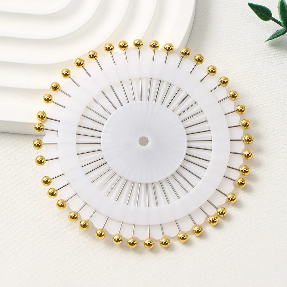 Pearl Head Hijab Pins – Set of 40 Colorful Scarf Pins