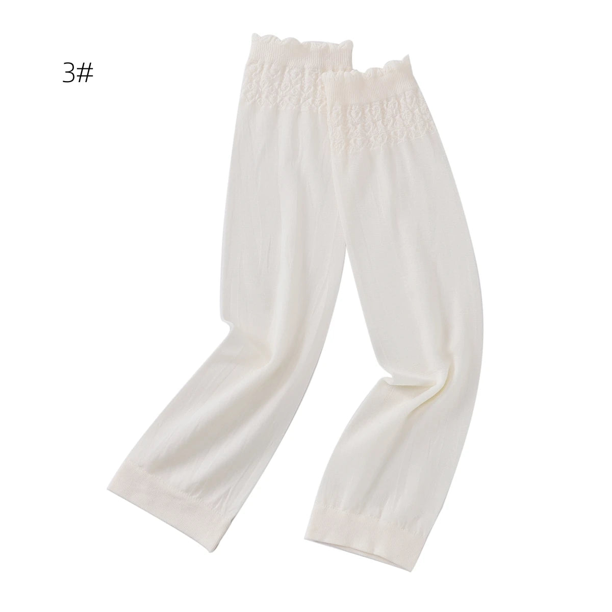 Modal Islamic Sleeves Lace Gloves Arms Stretch Stretchy Cover