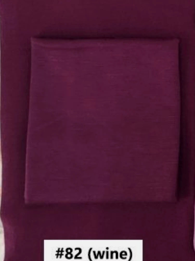 Modal Hijab with Undercap Set – 84 Colors Available