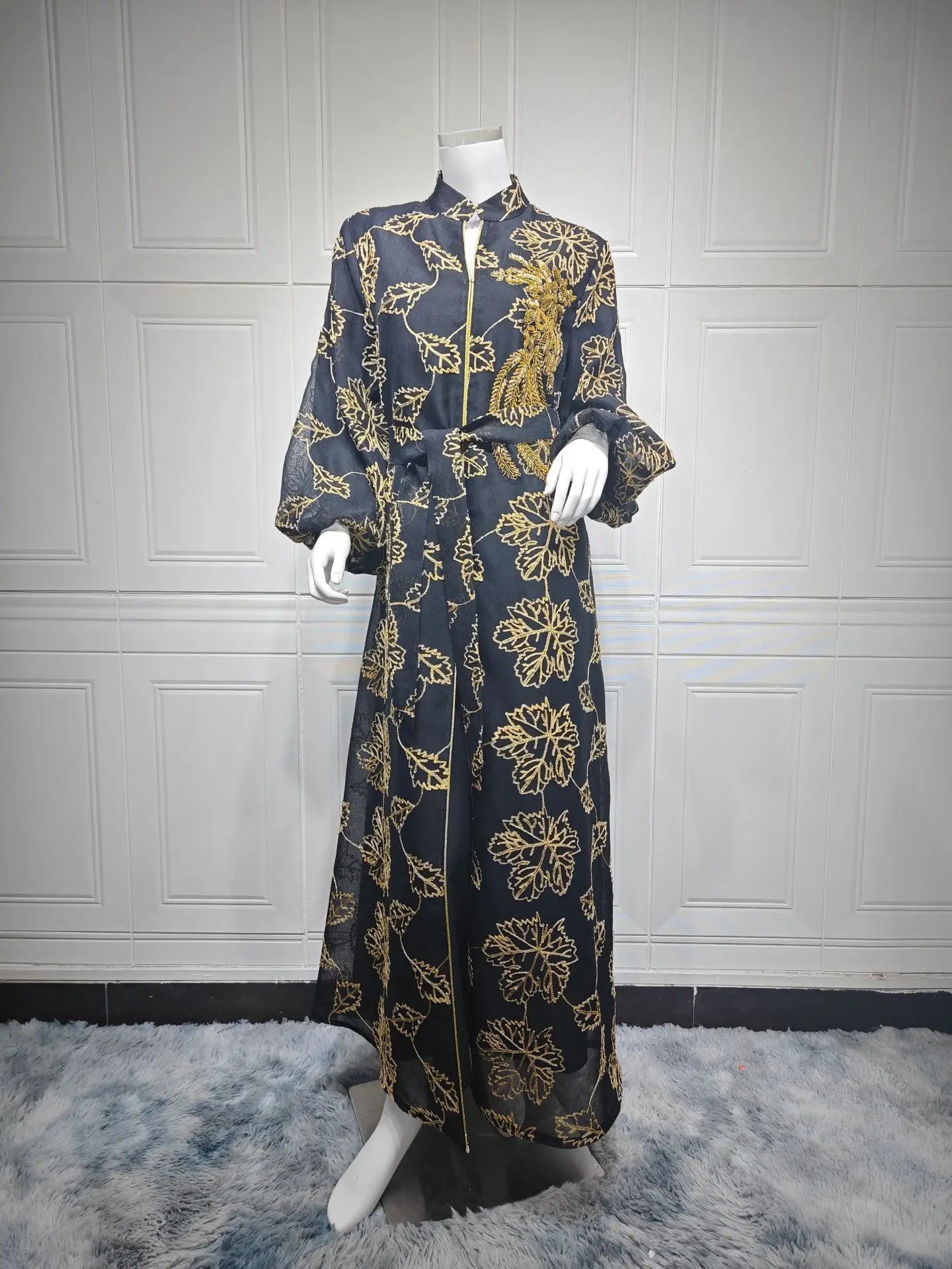 Muslim Women Dress Abaya for Eid Party Dresses