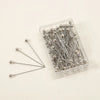 100-Piece Hijab Pin Set – Slim Alloy Scarf Pins for Women