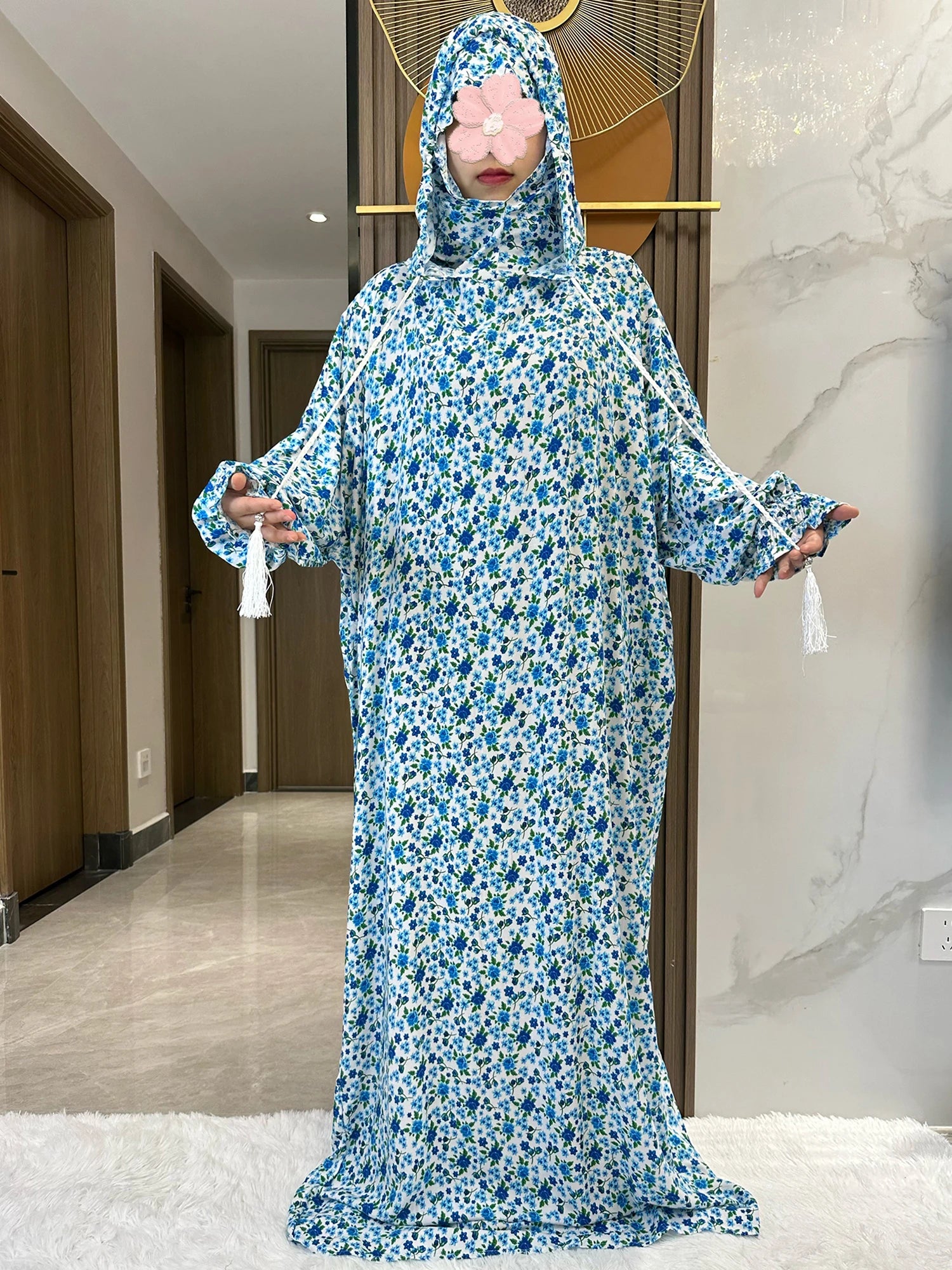 New Ramadan Muslim Two Hats Abaya