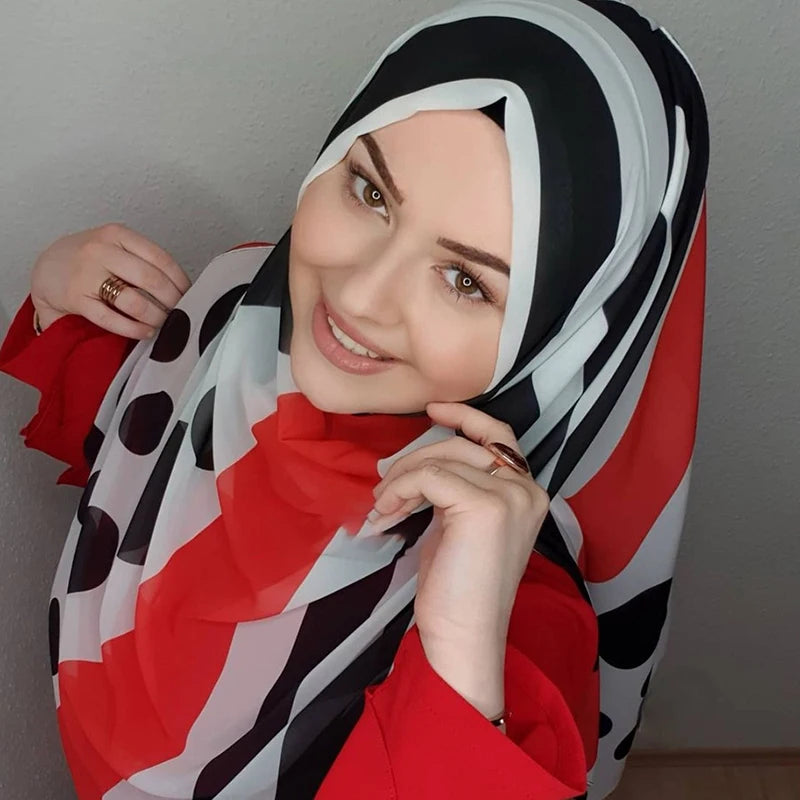 Instant Chiffon Turban Hijab – Stylish Stretch Head Wrap