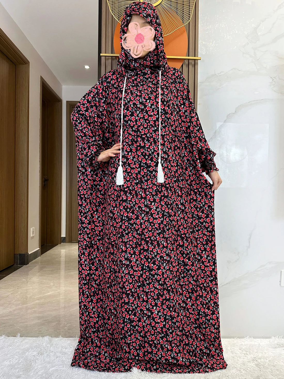 New Ramadan Muslim Two Hats Abaya