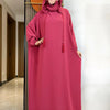 Candy Color Women Cotton Abayas