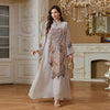 Diamond & Sequin Abaya – Wedding & Evening Party Dress