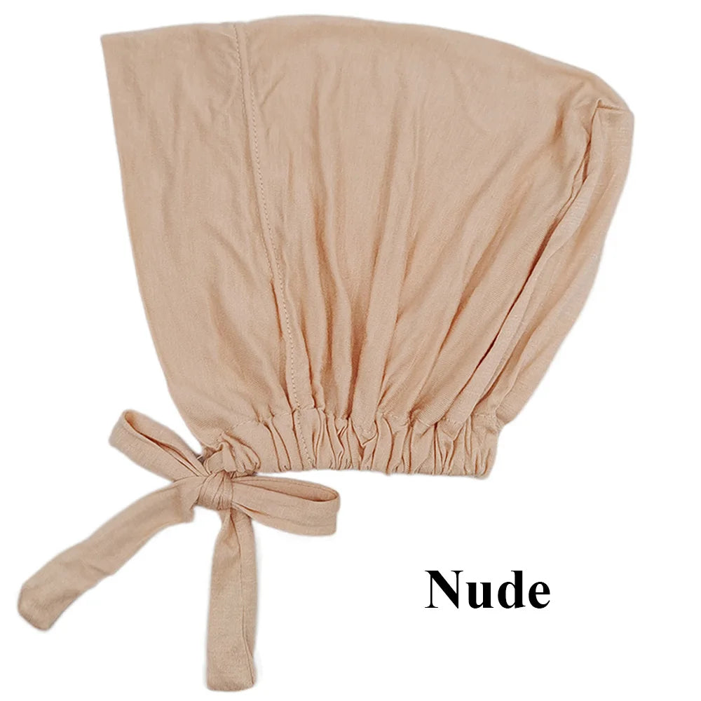 Soft Modal Inner Hijab Cap – Islamic Underscarf Bonnet