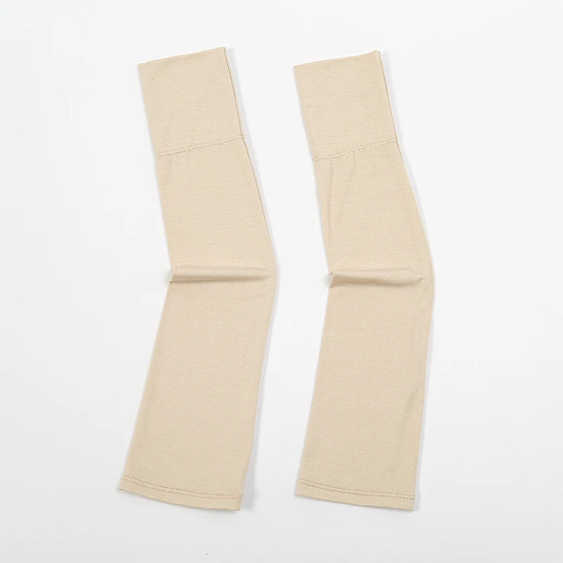Modal Islamic Sleeves Lace Gloves Arms Stretch Stretchy Cover