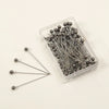 100-Piece Hijab Pin Set – Slim Alloy Scarf Pins for Women