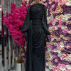 Eid Silky Women Dress Muslim Abaya Party Jalabiya