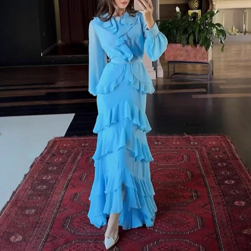 Fashion Long Sleeve Women's Autumn Dress