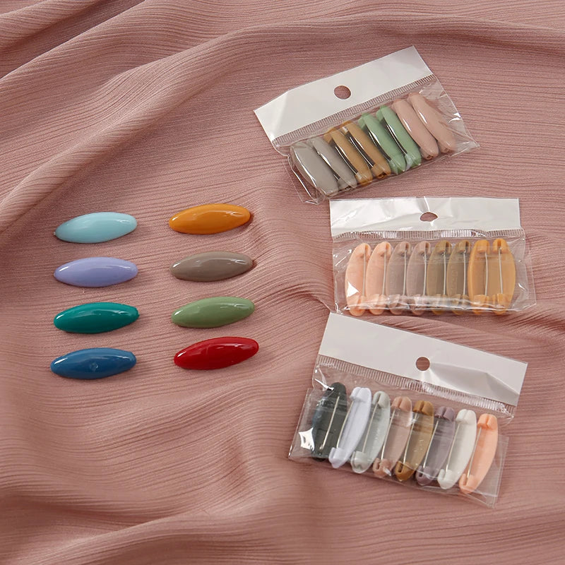 Colorful Hijab Pin Brooches – Fashion Scarf Clips