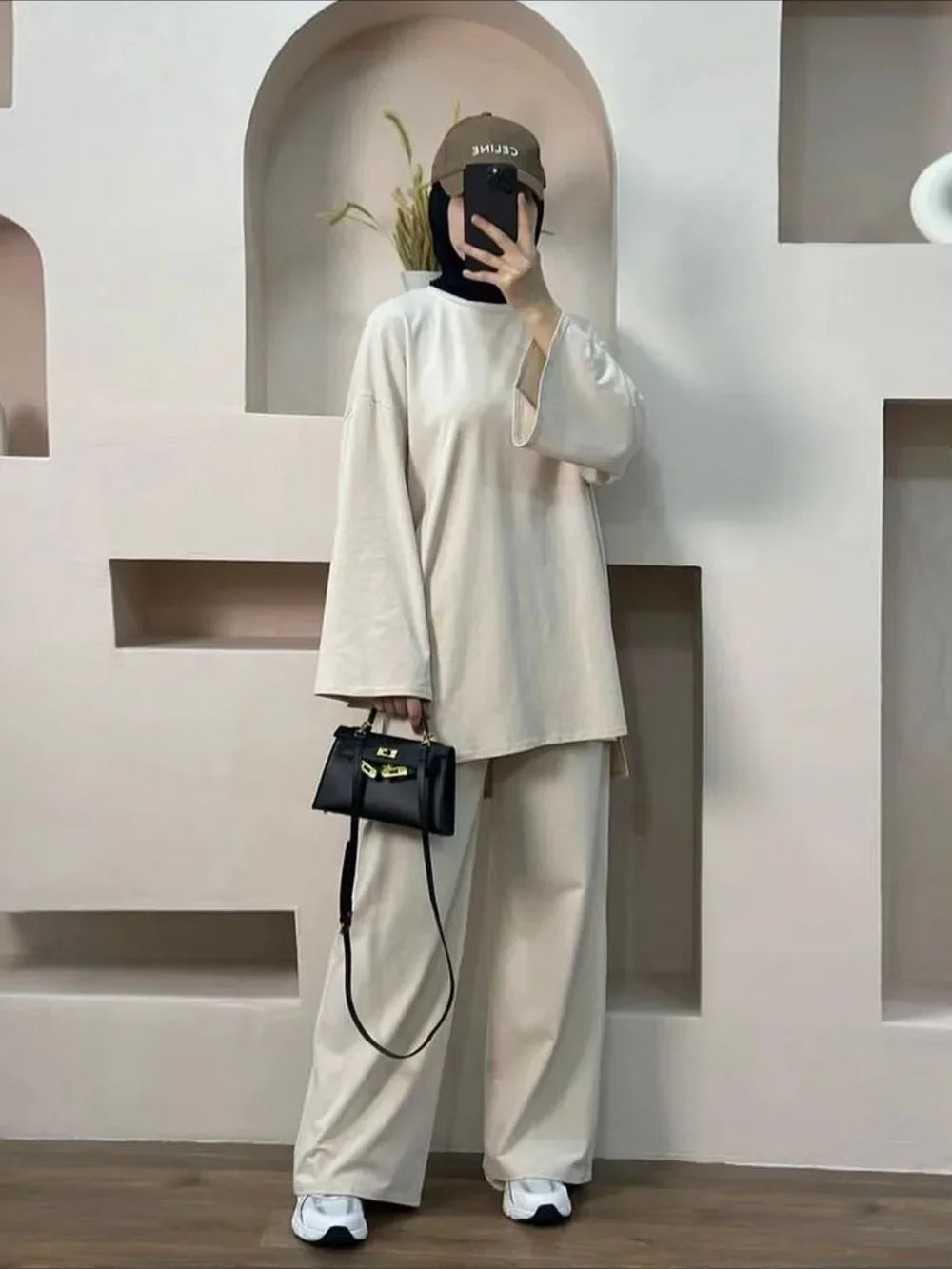Two Piece Set Women Morocco Dubai Outfits