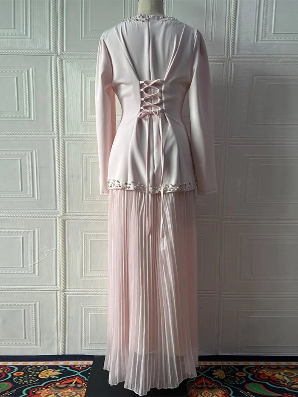 Eid Abaya Women Dress Muslim Jalabiya