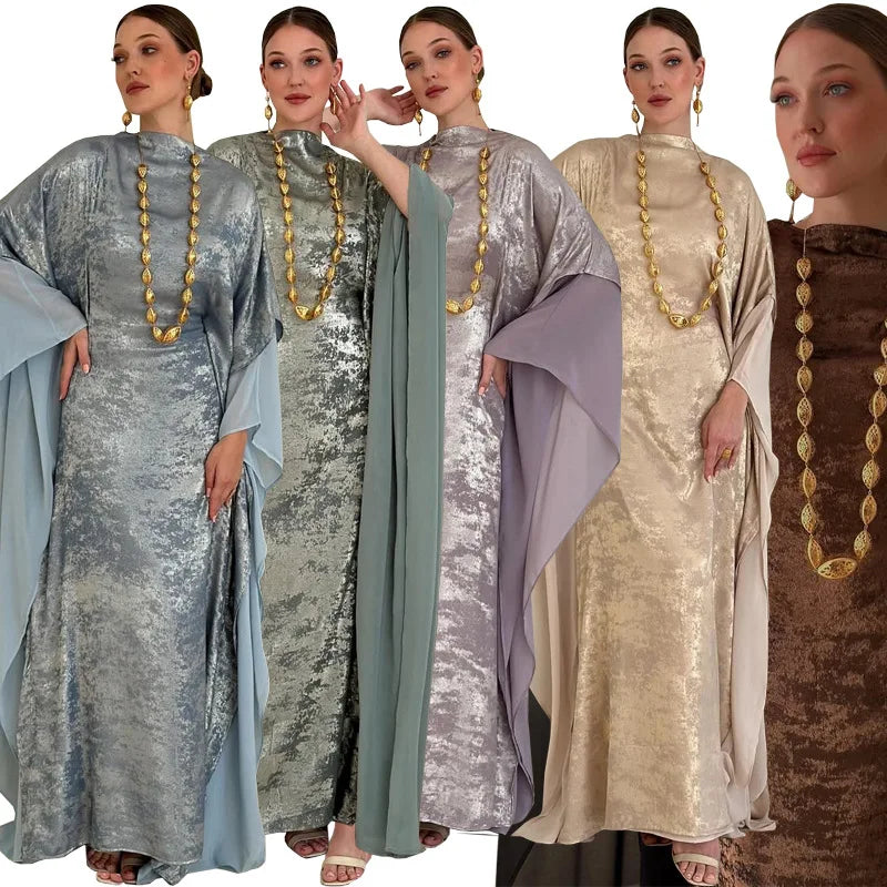Eid Women Dress Muslim Abaya Vestidos Largos Party Caftan