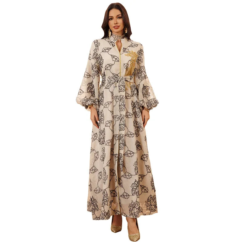 Muslim Women Dress Abaya for Eid Party Dresses