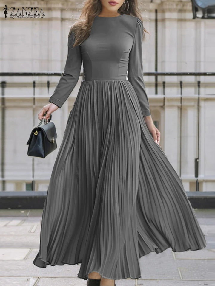 Fashion Autumn Long Sleeve Party Work Dress