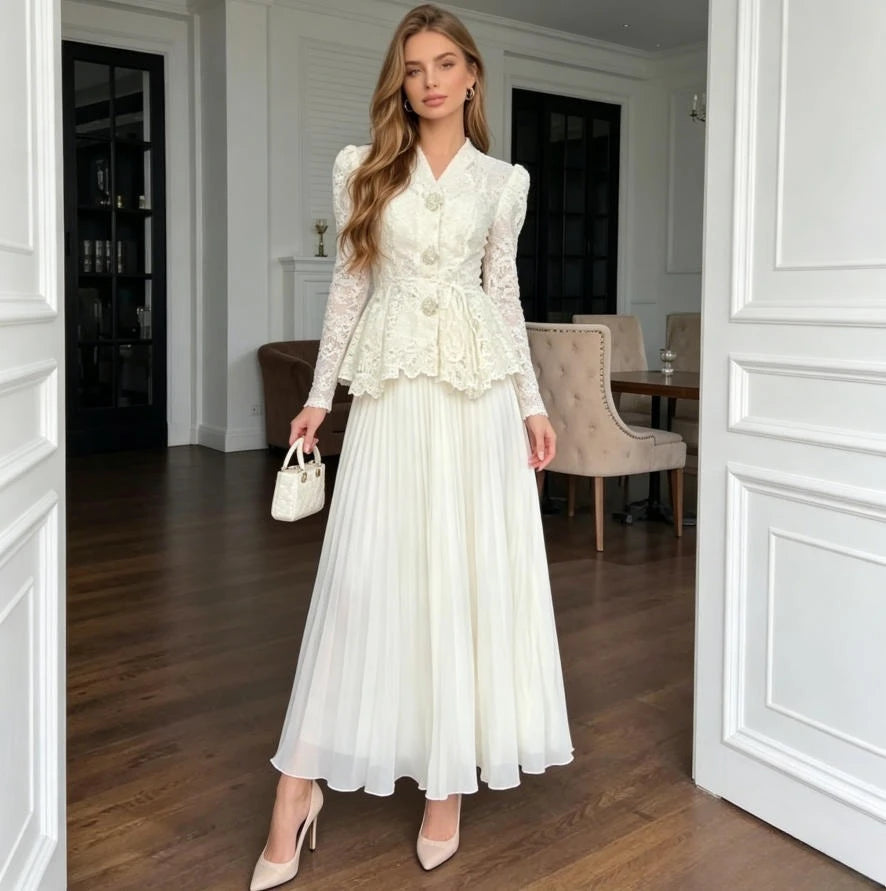 Women Two Piece Sets Skirt Set