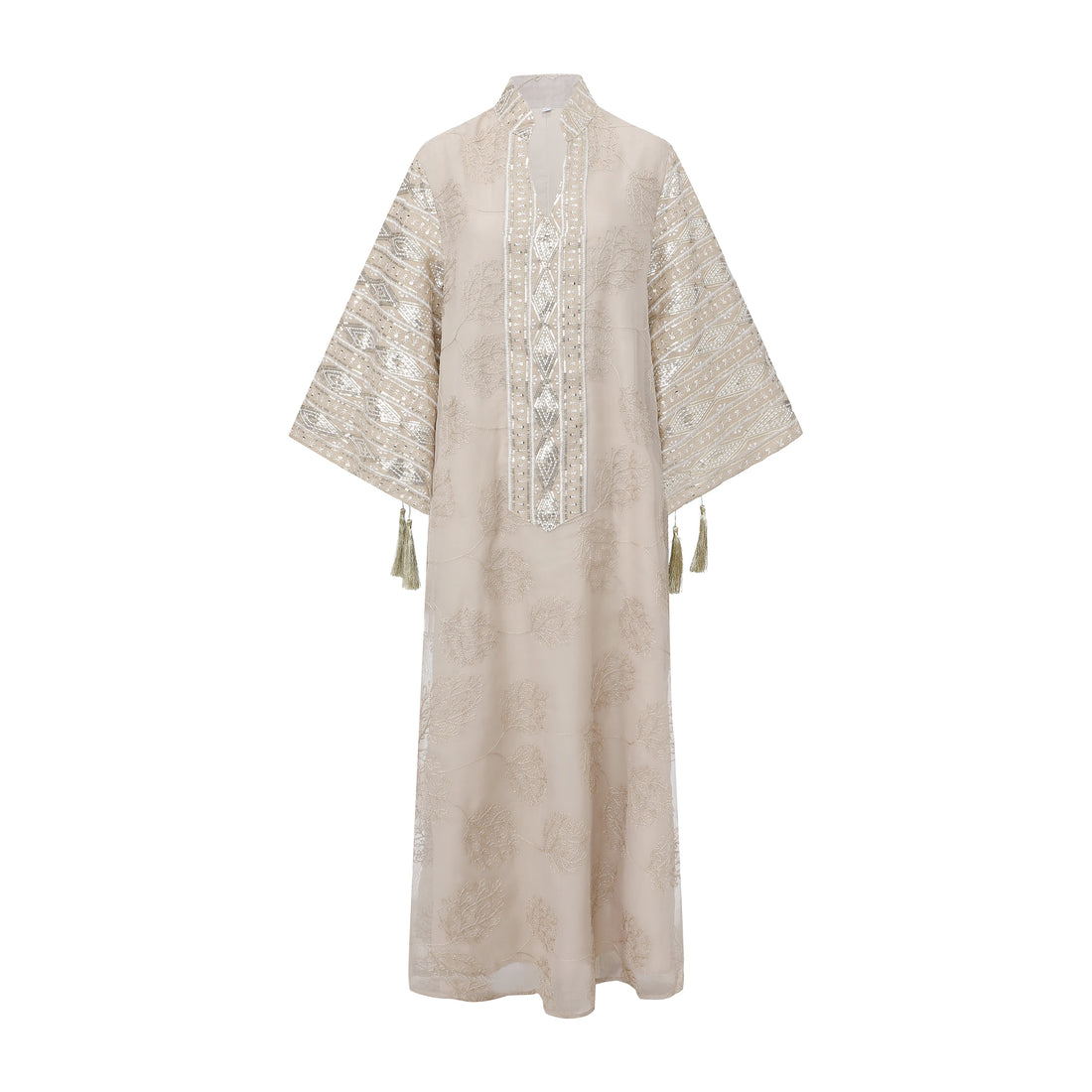 Aiyu Nuex Embroidery Abaya – Traditional Gorgeous Kaftan