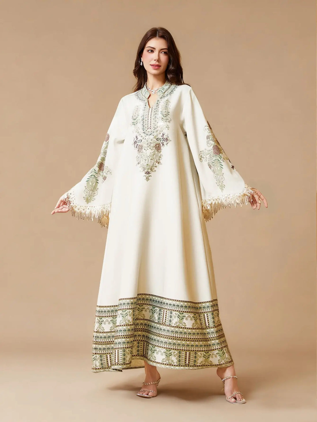 Tassel Kaftan Abaya – Eid Party Dress