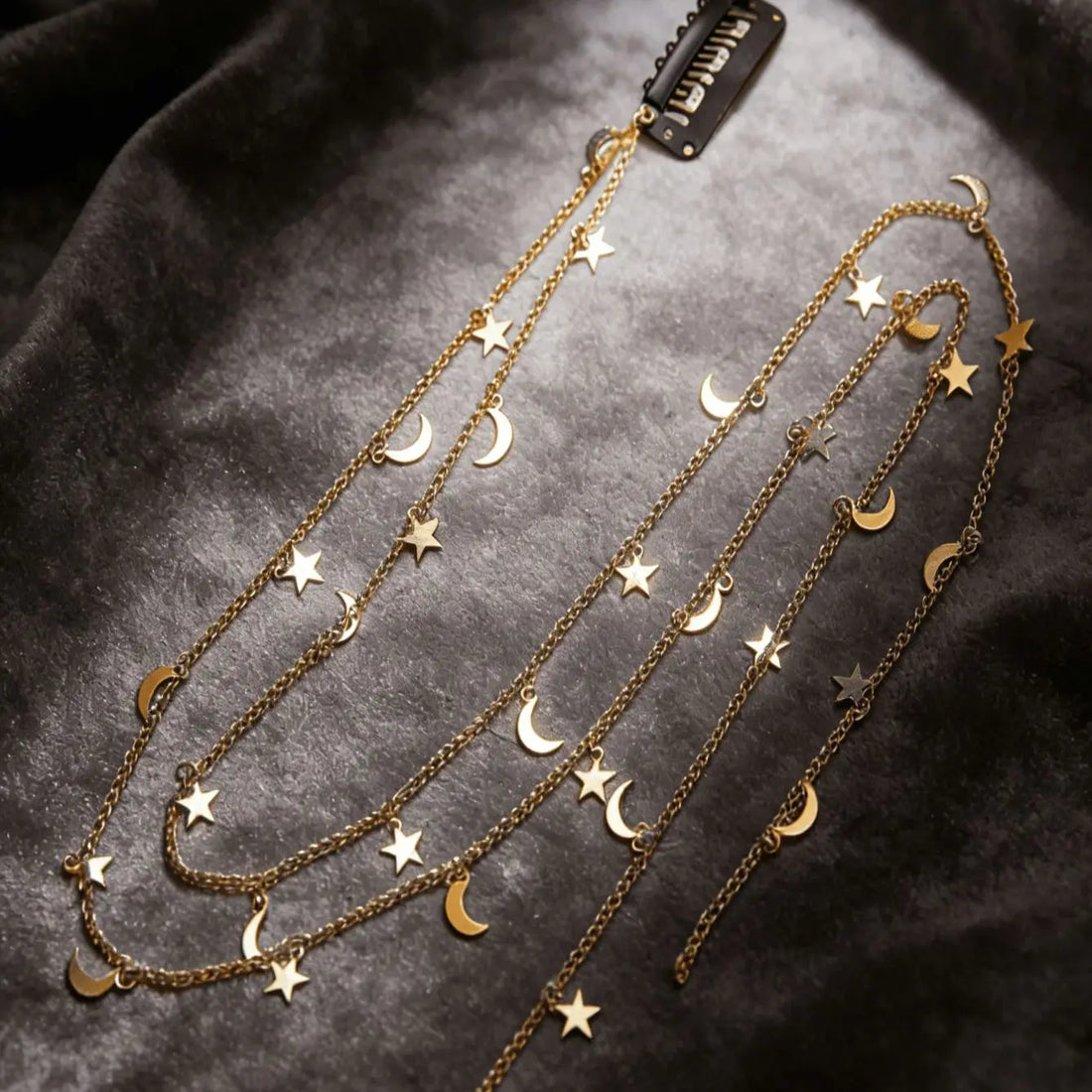 Ramadan Moon & Star Hair Chain – Elegant Invisible Hair Accessory for Women