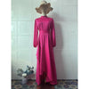 Eid Muslim Dress for Women Irregular Hem Ramadan Jalabiya Party Abaya