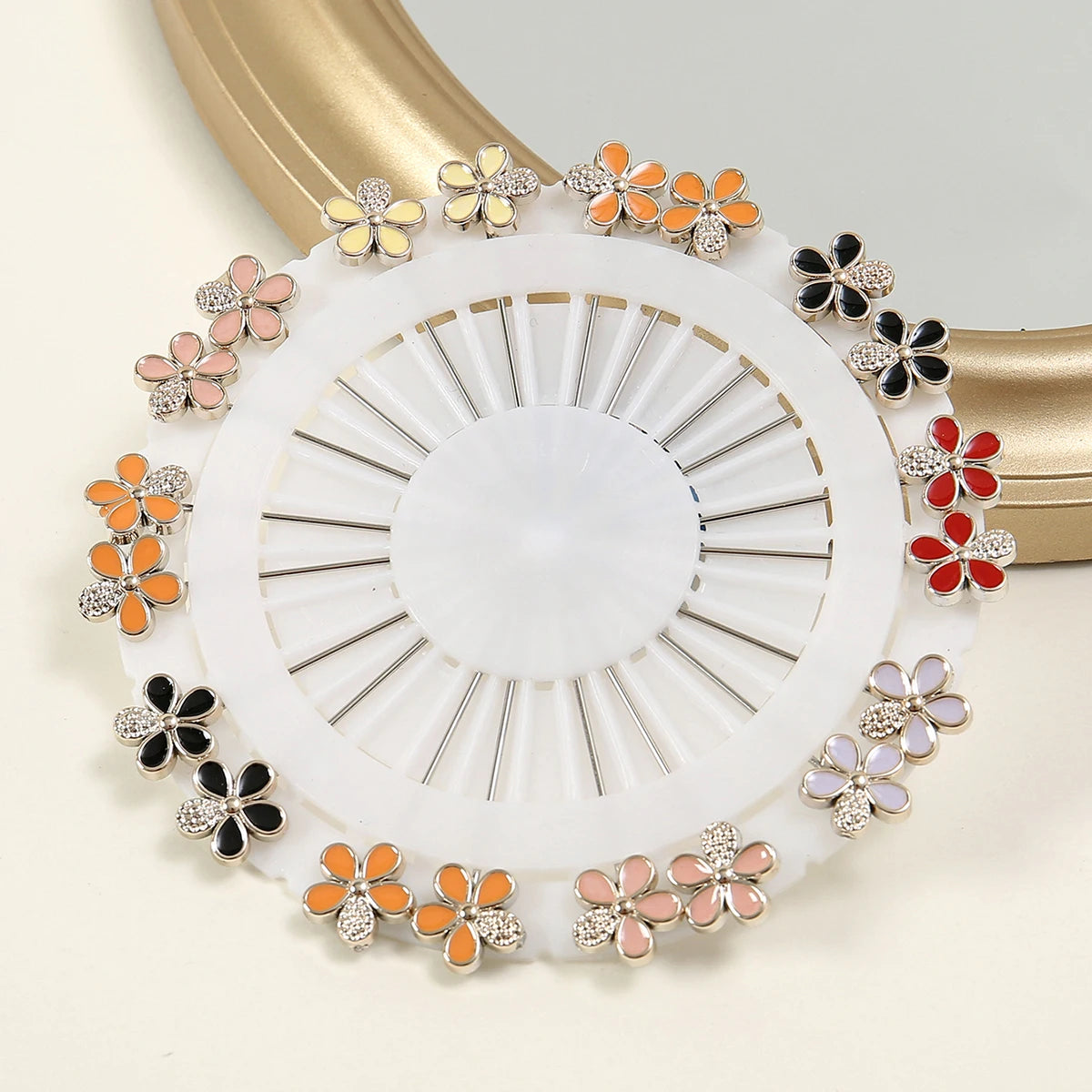 20-Piece Butterfly Hijab Pins – Colorful Scarf & Shawl Clips for Women