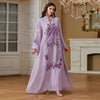 Diamond & Sequin Abaya – Wedding & Evening Party Dress