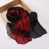 Luxury Two-Tone Gradient Satin Hijab – Elegant Shimmering Headscarf