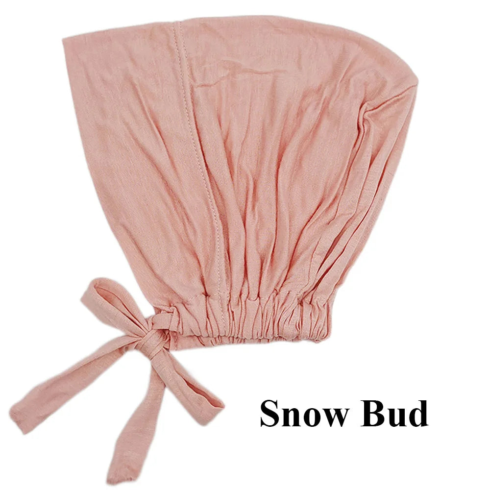 Soft Modal Inner Hijab Cap – Islamic Underscarf Bonnet