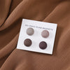 Matte Magnetic Hijab Pins – Set of 8 Mixed Colors