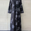 Elegant Trench Abaya – Open Kaftan Party Dress for Eid