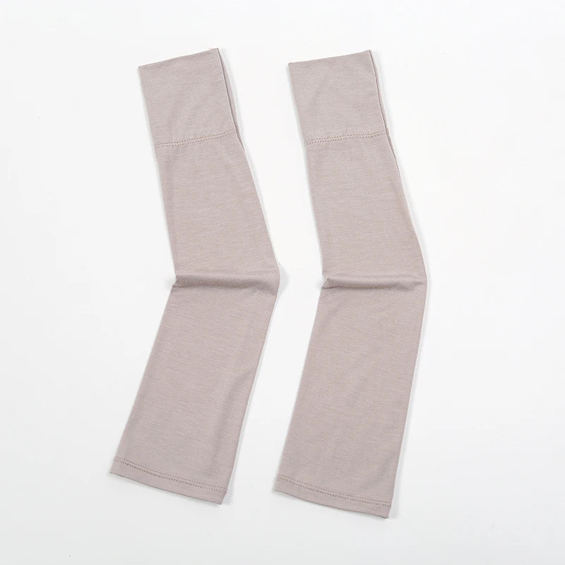 Modal Islamic Sleeves Lace Gloves Arms Stretch Stretchy Cover