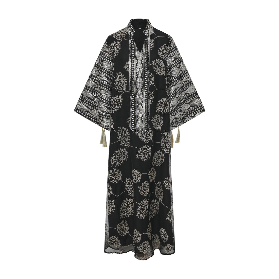 Aiyu Nuex Embroidery Abaya – Traditional Gorgeous Kaftan