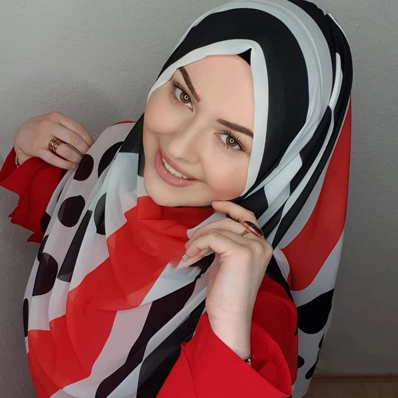 Instant Chiffon Turban Hijab – Stylish Stretch Head Wrap