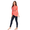 New Muslim Swimwear Women Modest Patchwork Hijab Long Sleeves Sport Swimsuit