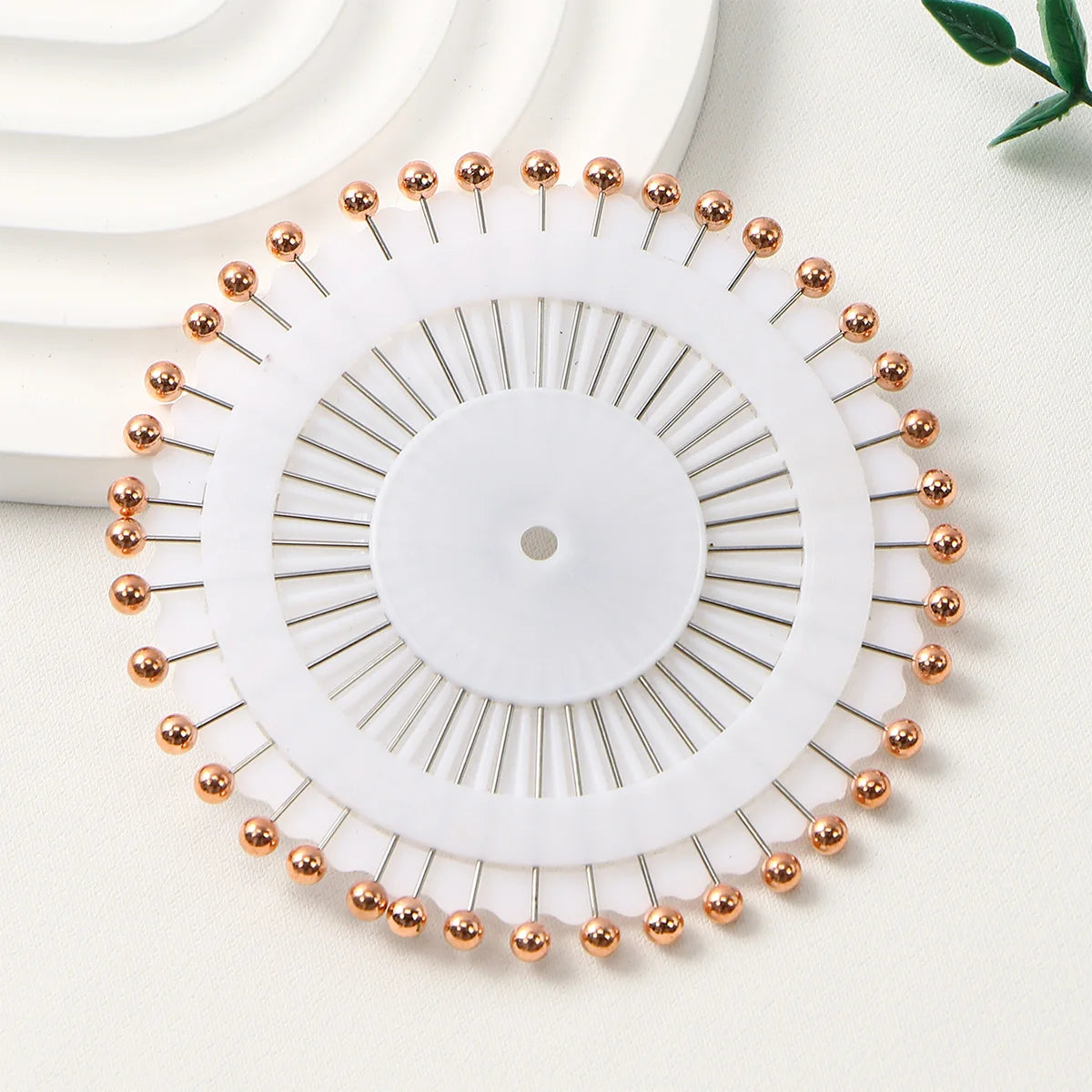 Pearl Head Hijab Pins – Set of 40 Colorful Scarf Pins
