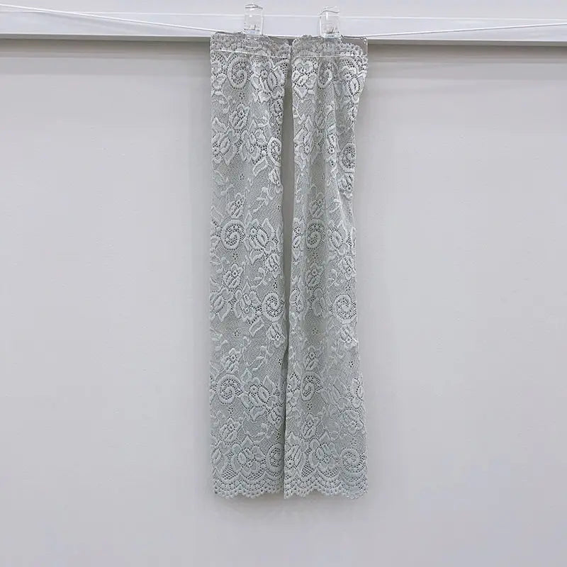 Women Lace Sunscreen Arm Sleeves Floral Lace Design