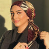 2-Piece Leopard Print Color-Block Scarf Set – Chic Fashion Wrap