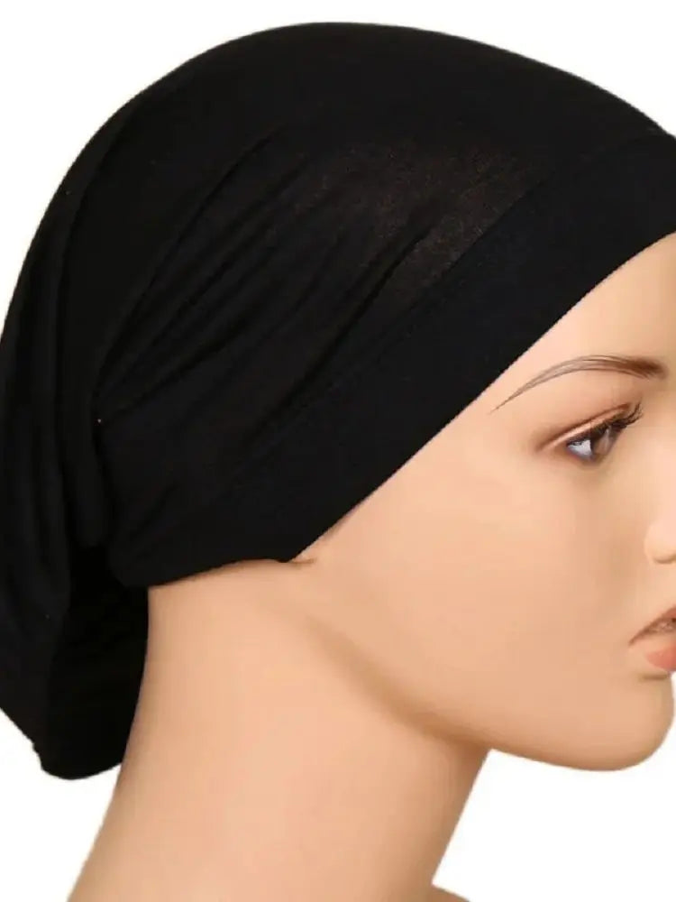 Ready-to-Wear Chiffon Hijab – Elegant Solid Color Instant Headscarf