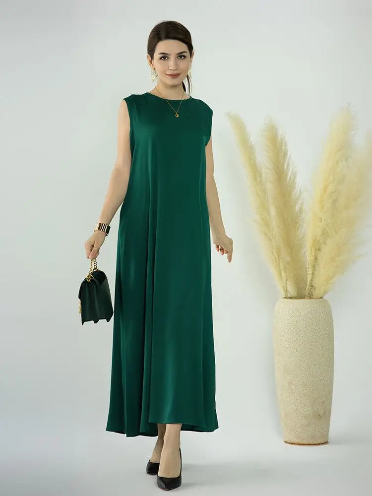 White Ramadan African Dresses Islamic Clothing For Women