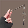 Vintage Floral Metal Hair Stick – Elegant Alloy Hair Fork for Women & Girls