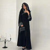 Diamond Embellished Abaya – Eid Button Cardigan