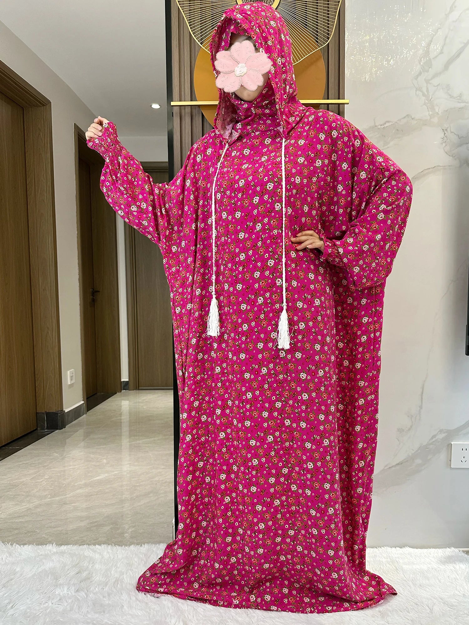 New Ramadan Muslim Two Hats Abaya