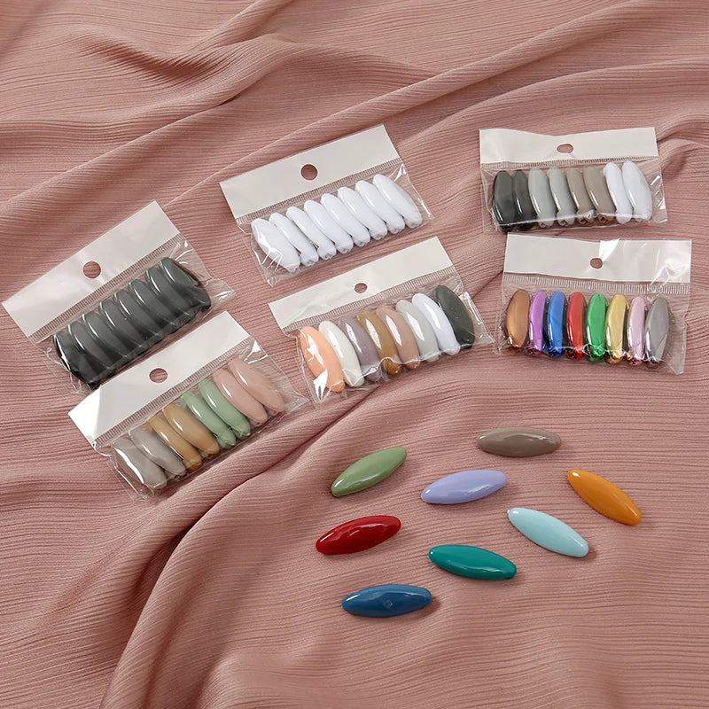 Colorful Hijab Pin Brooches – Fashion Scarf Clips
