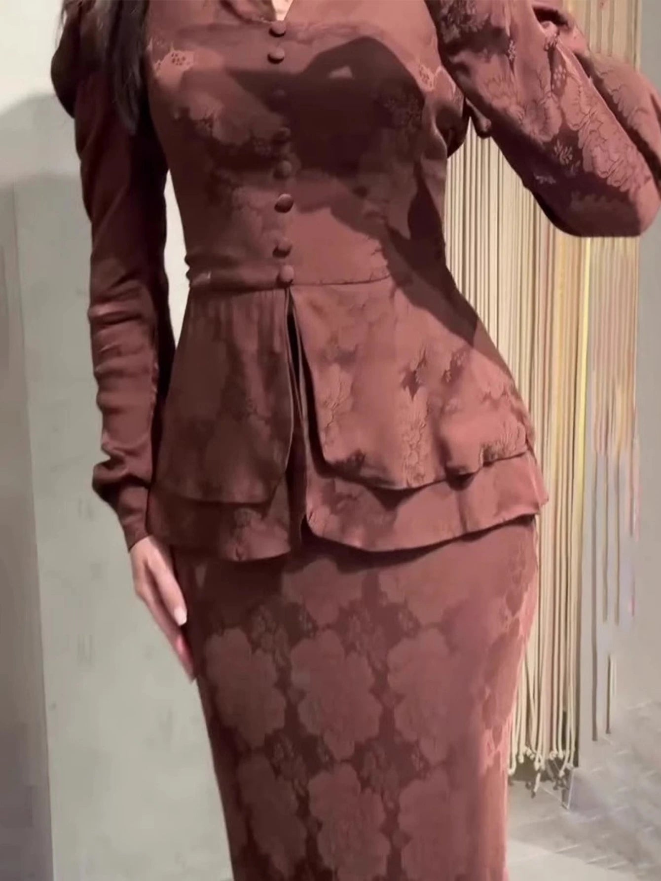 Eid Women Dress Muslim Abaya Slim Fit