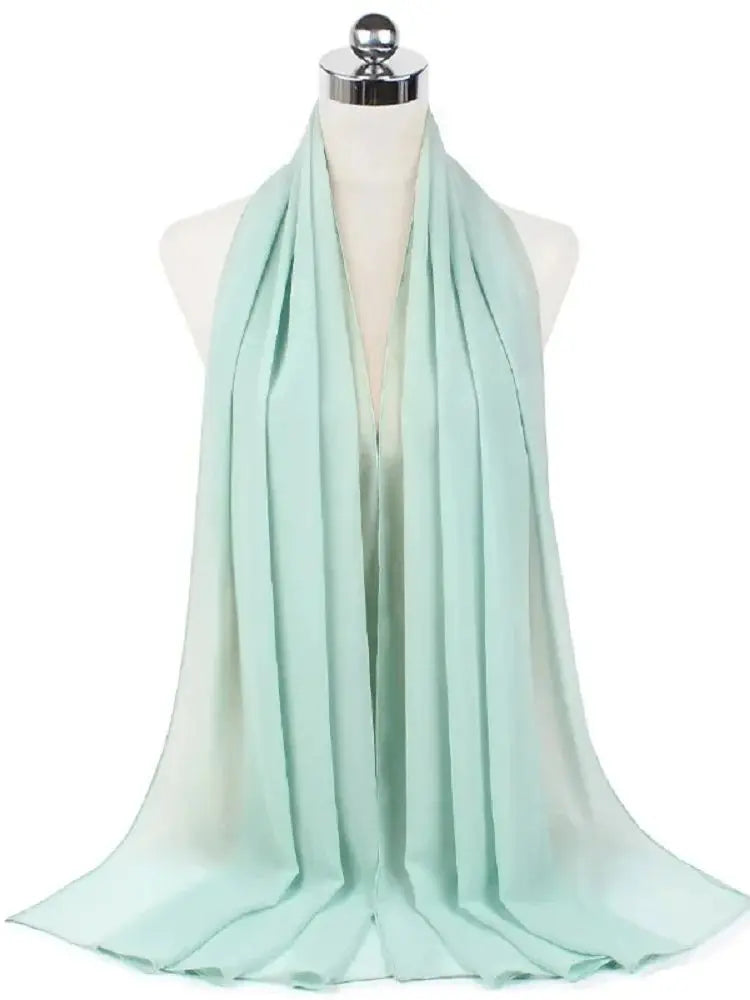 Ready-to-Wear Chiffon Hijab – Elegant Solid Color Instant Headscarf
